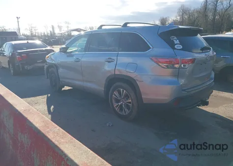 2016 Toyota Highlander Le Plus V6 from USA, damaged, VIN 5TDBKRFH2GS231817